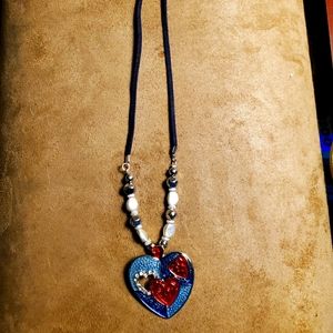 Christopher and Banks Heart Necklace